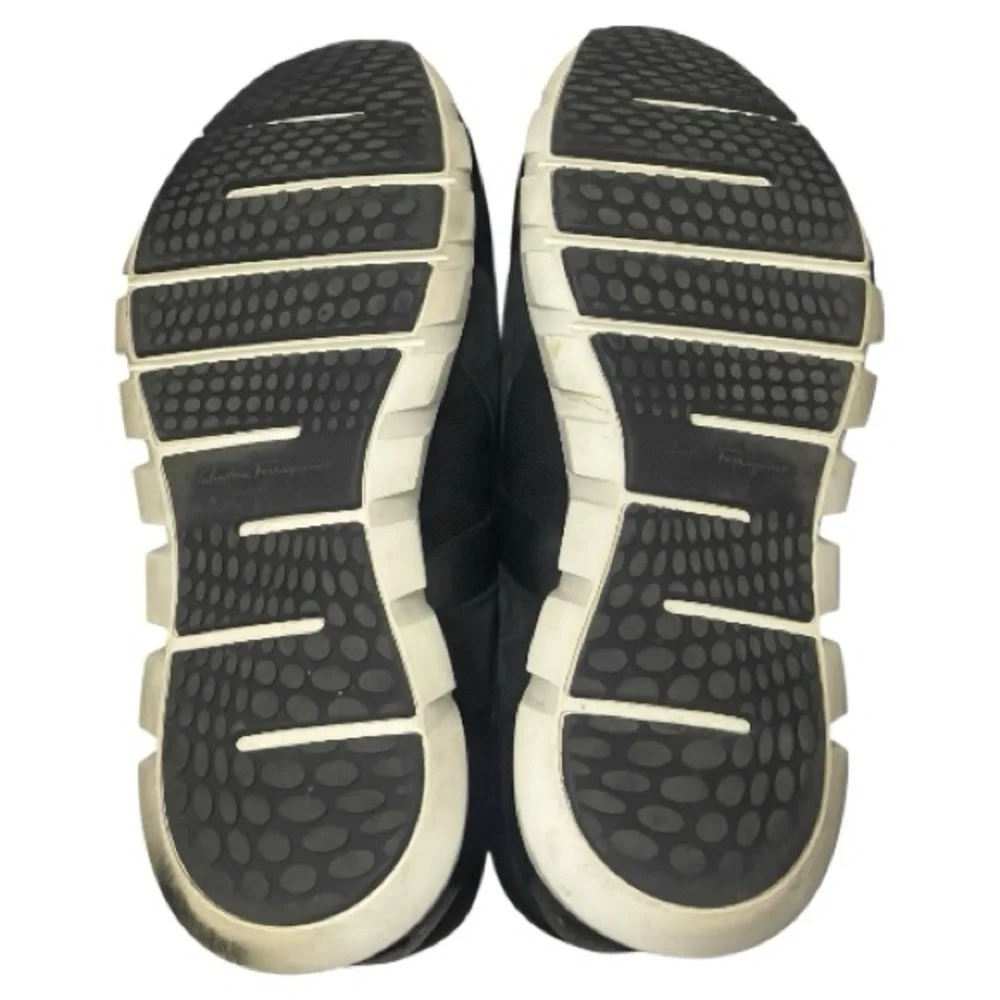 Salvatore Ferragamo Black and Gray Sneakers - Picture 5 of 12